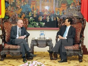 PM, NA Chairman greet German Parliament President - ảnh 1